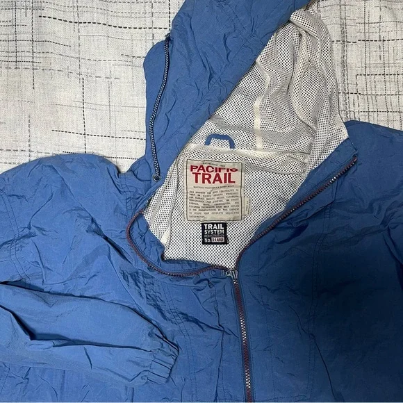 Vintage Pacific Trail Jacket - Trail System Size XLarge Windbreaker - Picture 2 of 3
